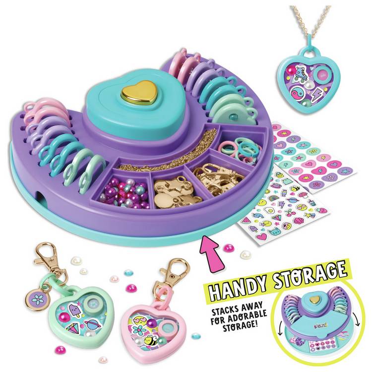 Lockitz luxury studio craft kit with charms and beads, UK version