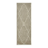 Habitat chenille runner neutral flatweave 66x200cm, UK version