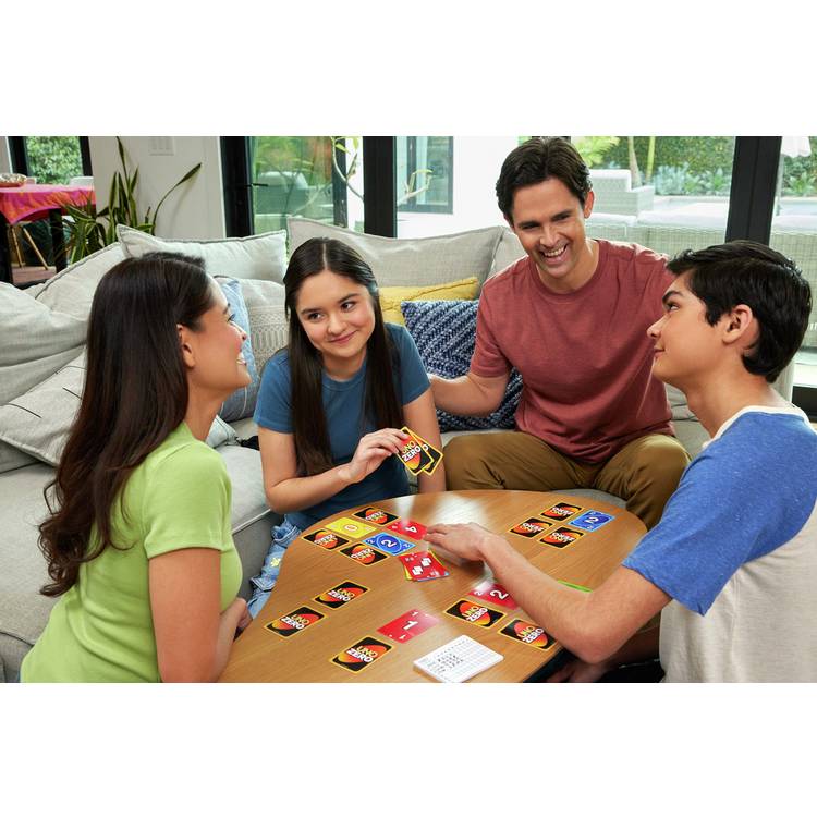 UNO Zero card game for family nights and travel (British brand)