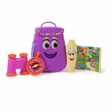 Dora My Adventure toy backpack with map and compass (British brand)
