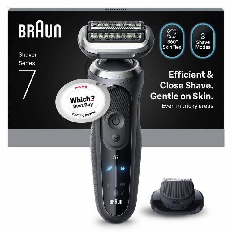 Braun Series 7 electric shaver, imported from the UK