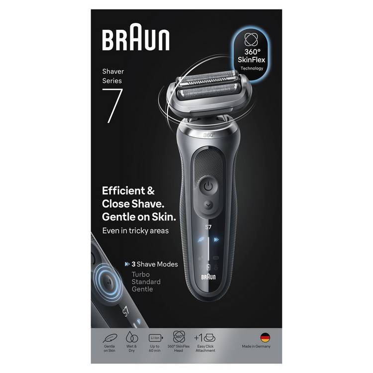 Braun Series 7 electric shaver, imported from the UK