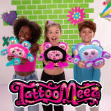 Tattoo Meez Blue Plushie Pal toy (British brand)