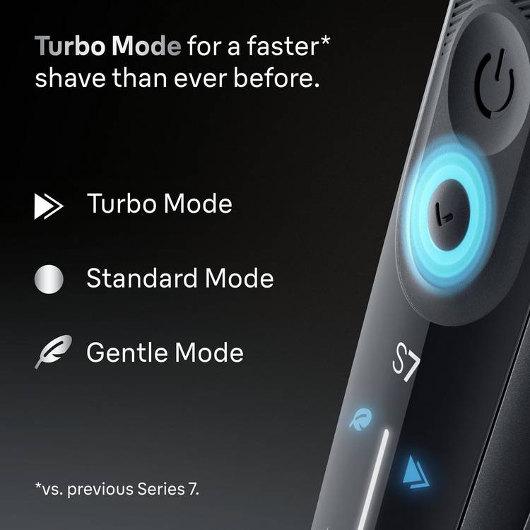 Braun Series 7 electric shaver 360 SkinFlex Head (British brand)