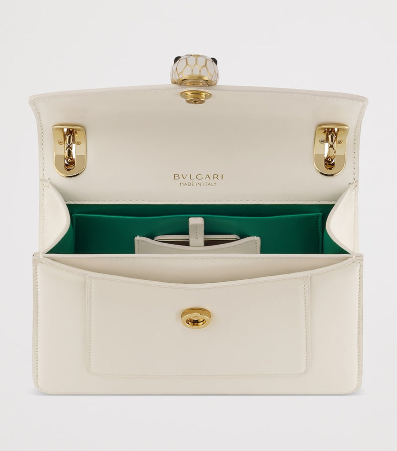 Bvlgari Serpent Forever small calf leather shoulder bag, UK version