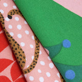 Habitat x Scion Christmas Lionel Leopard tea towels pack of 3, UK version