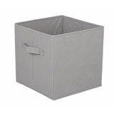 Home kids storage boxes set of 4 in grey - British product
