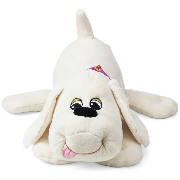 Pound Puppies classic white hungry soft toy 37cm (British brand)