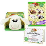 Pound Puppies classic white hungry soft toy 37cm (British brand)