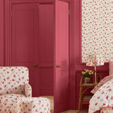Cath Kidston emulsion paint 2.5L red Rows & Bows design (British brand)