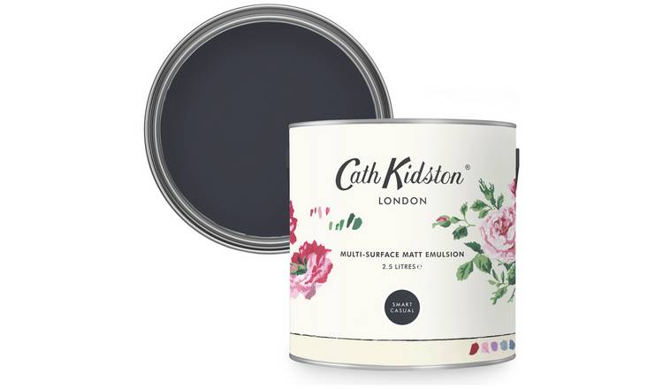 Cath Kidston grey emulsion paint 2.5L - British product