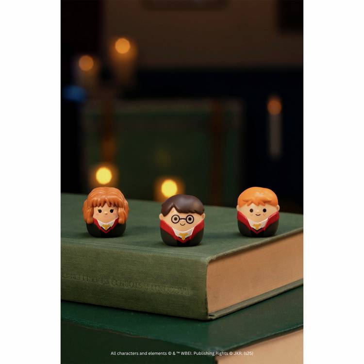 Squishmallows Harry Potter Squish-a-longs pack of 6 mini figures - British product