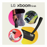 LG xboom Grab portable Bluetooth speaker Black, UK version