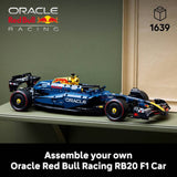 LEGO Technic Oracle Red Bull Racing RB20 F1 car model in 1:8 scale, UK version