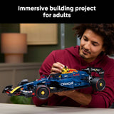LEGO Technic Oracle Red Bull Racing RB20 F1 car model in 1:8 scale, UK version