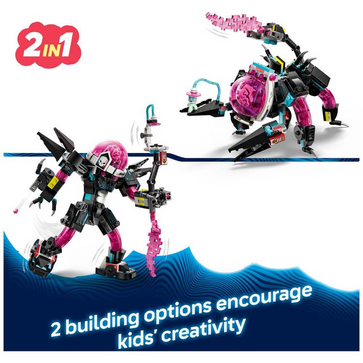 LEGO DREAMZzz 2in1 Mateo vs Cyber Brain building toy 368 pieces (British brand)