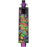 Turtles kids foldable scooter with light up wheels, imported from the UK