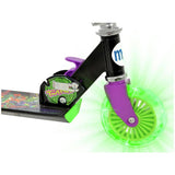 Turtles kids foldable scooter with light up wheels, imported from the UK
