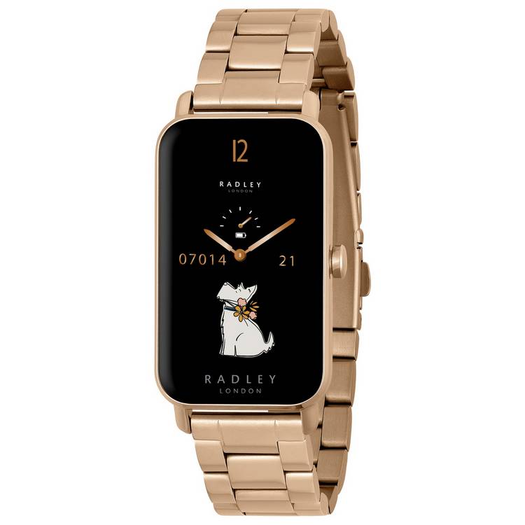 Radley Series 21 rose gold tone bracelet smart watch (British brand)