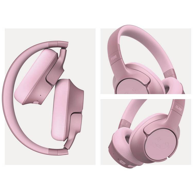 Fresh 'n Rebel over-ear ANC headphones pink, UK version