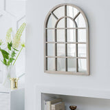 Habitat white arch wall mirror 70x50cm, UK version