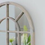 Habitat white arch wall mirror 70x50cm, UK version