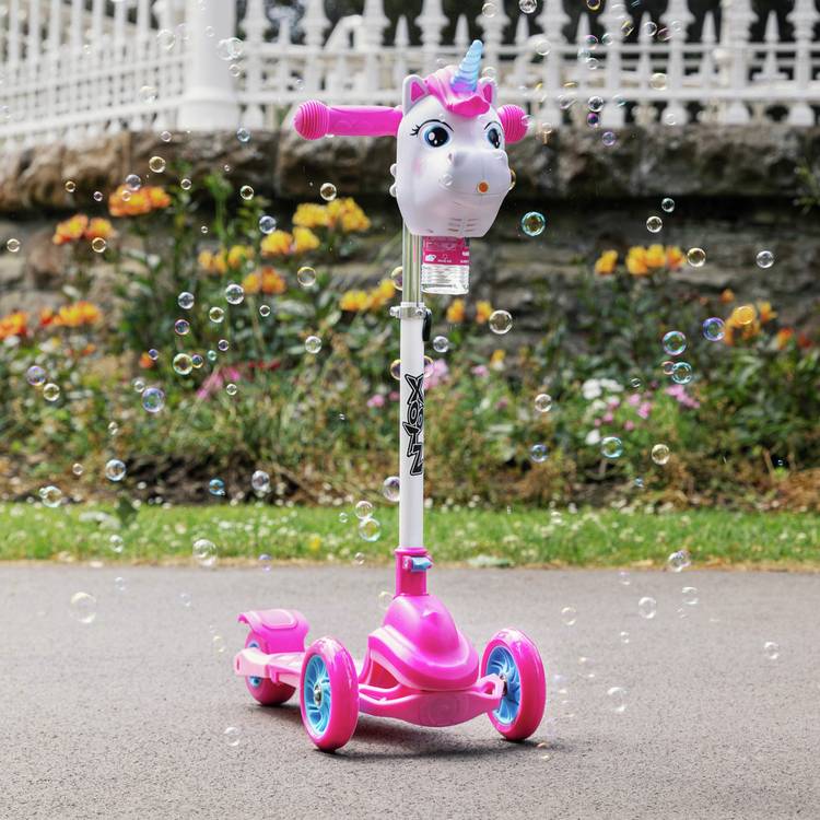 Xootz Bubble Go Unicorn Scooter, imported from the UK