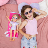 DesignAfriend Two Scoops holiday outfit set for 18 inch dolls (British brand)