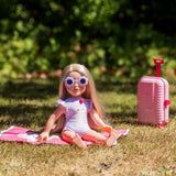 DesignAfriend Two Scoops holiday outfit set for 18 inch dolls (British brand)