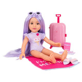 DesignAfriend Two Scoops holiday outfit set for 18 inch dolls (British brand)