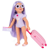 DesignAfriend Two Scoops holiday outfit set for 18 inch dolls (British brand)