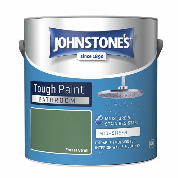 Johnstone's bathroom paint Forest Stroll 2.5L - British product