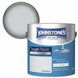 Johnstone's Bathroom Paint Frosted Silver 2.5L, imported from the UK