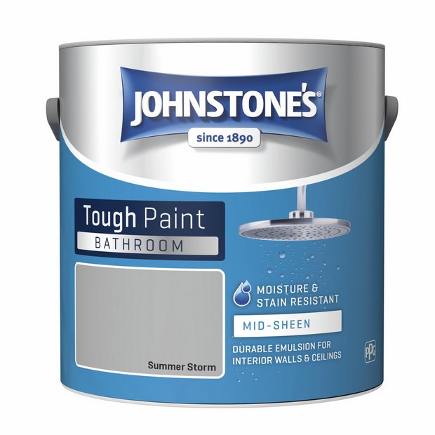 Johnstone's bathroom paint Summer Storm 2.5L - British product