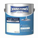 Argos Johnstone's Bathroom Mid Sheen Paint White Lace 2.5L- Buy online at McGrocer