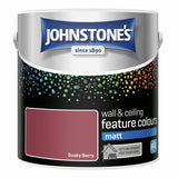 Argos Johnstone's Feature Wall Matt Paint Dusky Berry Emulsion Paint 2.5L- Buy online at McGrocer