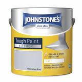 Argos Johnstone's Kitchen Matt Paint in Manhattan Grey 2.5L- Buy online at McGrocer