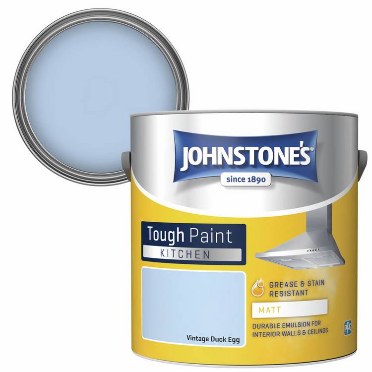 Johnstone's kitchen paint Vintage Duck Egg 2.5L, UK version