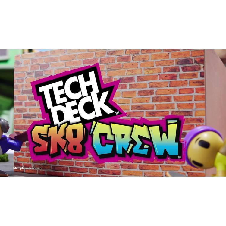 Tech Deck Sk8 Crew fingerboard multi pack (British brand)