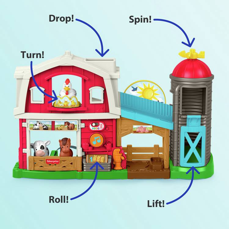 Fisher Price Little People Animal Farm playset (British brand)