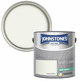 Johnstone's soft sheen emulsion paint Antique White 2.5L (British brand)