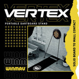 Winmau Vertex portable dartboard stand - British product