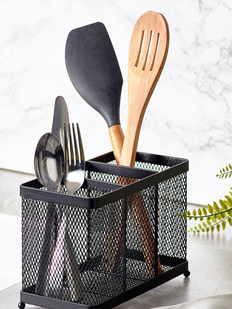 Black Cutlery Drainer