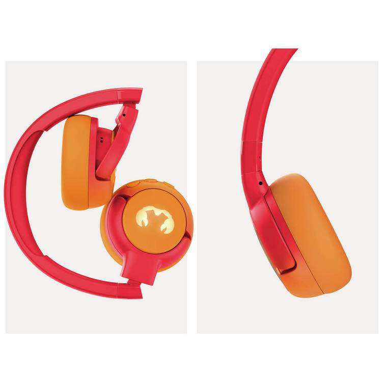Fresh 'n Rebel Code Junior on-ear wireless headphones red, UK version