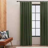 Habitat curtains green 117x137cm - British product