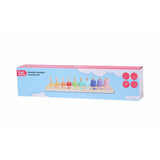 Chad Valley wooden number blocks counter set, UK version