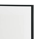 Argos Home black aluminium picture frame 50x70cm, imported from the UK