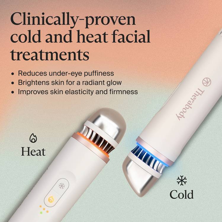 Therabody TheraFace Depuffing Wand White (British brand)
