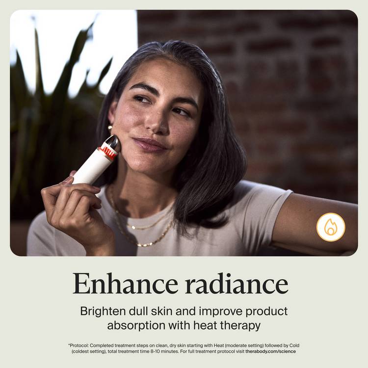 Therabody TheraFace Depuffing Wand White (British brand)
