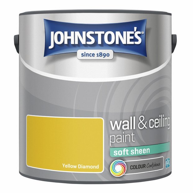 Johnstone's Yellow Diamond paint 2.5L - British product